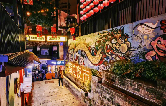 骑龙巷夜市